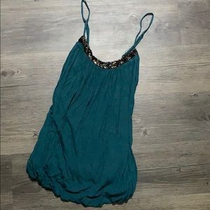 Beaded tank top